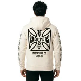 West Coast Choppers Dominator Hoodie Braun 50