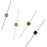 Broadcom HLMP-6300 LED bedrahtet Rot Gewölbt 1.9 mm 10 mcd 90 ° 10 mA 1.8 V