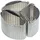 Master Class KitchenCraft Topfteiler-Körbe, Edelstahl-Topfteiler, Pfannenteiler 3er-Set, 20 cm (8''), Silber
