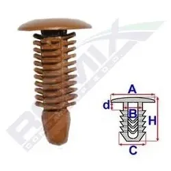 ROMIX Clip, Zier-/Schutzleiste C60522