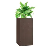 blumfeldt Solid Grow Rust Pflanzgefäß 40 x 80 x 40 cm Fibreclay rostfarben