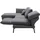 Schöner Wohnen Ecksofa "Spin, Multifunktionssofa, bequem und hochwertig verarbeitet, L-Form", grau (anthrazit), B:329cm H:87cm T:224cm, 54% Polyacryl, 46% Polyester, SCHÖNER WOHNEN-KOLLEKTION, Sofas, Ecksofa, Drehsitz-Funktion, USB-Anschluss, Armlehnfunktion,