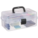 Relaxdays Aufbewahrungsbox mit 9 Fächern 1-tlg. schwarz