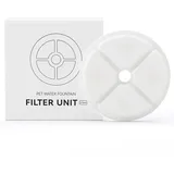IMIPAW Katzenbrunnen Filter, Rund Filter für Katzenbrunnen Ersatzfilter für 2-3L Trinkbrunnen, Filters mit Harz und Aktivkohle für Katzen und Hunde Trinkbrunnen (Weiß, 6 pcs)