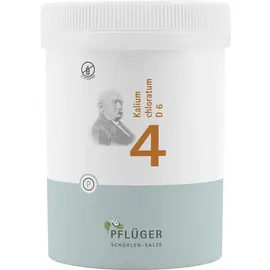 Homöopathisches Laboratorium Alexander Pflüger GmbH & Co. KG Biochemie Pflüger 4 Kalium chloratum D 6 Tabletten