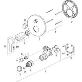 Hansa Hansadesigno Einhandwannenmischer Chrom