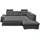ed exciting design Ecksofa JAKARTA / schwarz