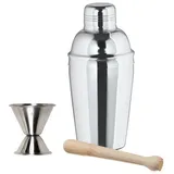 ich-zapfe Cocktail Shaker Set - EDELSTAHLSHAKER