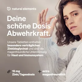Natural Elements Zink Bisglycinate Tabletten 365 St.