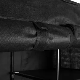 ruhhy Kleiderschrank Ruhhy 170 x 170 x 0 cm Schwarz