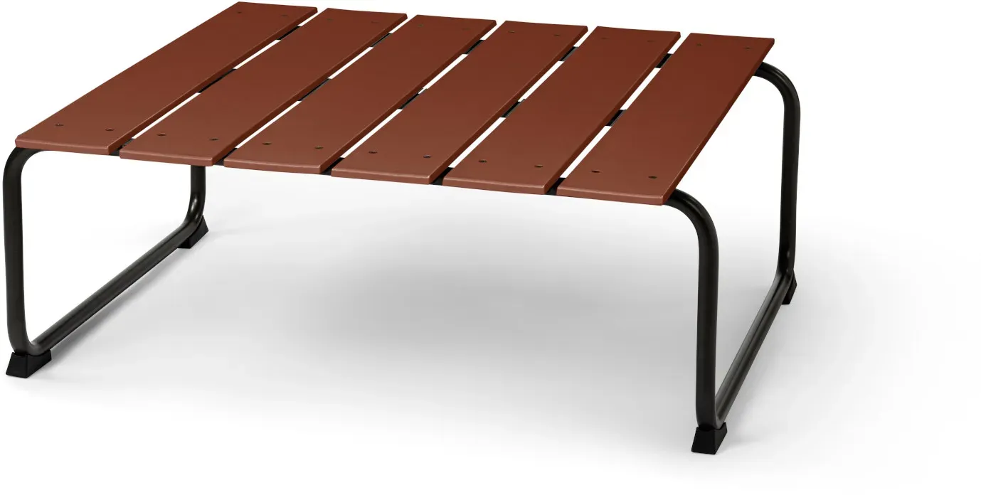 Mater Ocean Lounge Tisch, burnt red