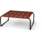 Mater Ocean Lounge Tisch, burnt red