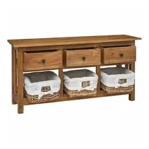 vidaXL Sideboard 100 x 30 x 50 cm Braun