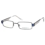 Fossil Korrektionsfassung Brille Metall Kunststoff Blau 49/18/140 - OF1119400,