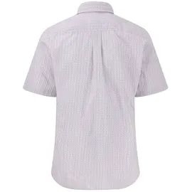 Fynch Hatton Kurzarmhemd Pink / Weiß L