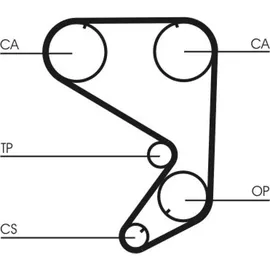 Continental Zahnriemen CT652