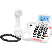 Geemarc Geemarc, Seniorenhandy 40 dB mit SOS, Telefon, Weiss