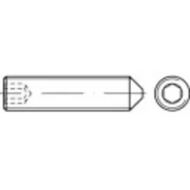 TOOLCRAFT Madenschraube M10 20 mm 200 Stück