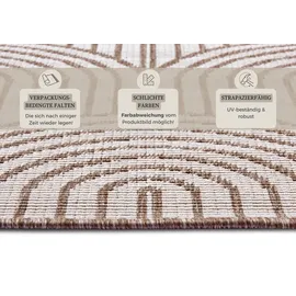 HANSE HOME Pangli Wendeteppich 80 x 150 cm Beige