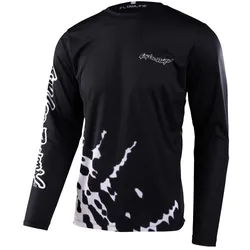 Troy Lee Designs Flowline LS Jersey Big Spin M - Black