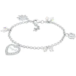 Elli Bettelarmband Tracht Kristalle Silber 16 Damen 