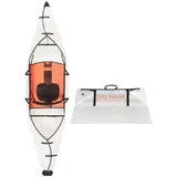 Oru Kayak Faltbares Kajak Inlet – Stabil, langlebig, leicht – Freizeitpaddeln auf Seen und Flüssen – Anfänger, Intermediär - Größe (aufgebaut): 290 x 76 cm, Gewicht: 9,1 kg