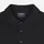 Olymp Poloshirt aus Leinen-Elasthan-Mix, Black, M,