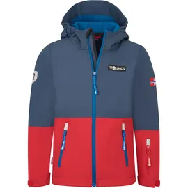 TROLLKIDS Softshelljacke Skjorta in blau Rot | Gr.: 92