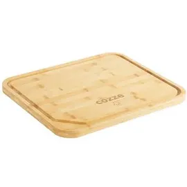 cozze Schneidebrett-Set Holz 1 43 x 35 cm Braun