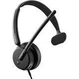 epos IMPACT 430T Mono-Headset - MS-Teams-Version, USB-C/-A, EPOS ActiveGard®-Technologie, Einseitiges Busylight, Lift-to-Mute Funktion, Stummschalt-LED am Mikrofon