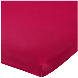 Erwin Müller Spannbettlaken Jersey-Elasthan 120 x 200 - 130 x 220 cm rot