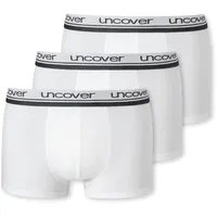 SCHIESSER uncover by Schiesser Boxershorts »Boxershort 3er Pack«, weiß