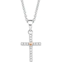 s.Oliver Kette mit Kreuz Anhänger 925er Silber