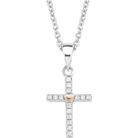 s.Oliver Kette mit Kreuz Anhänger 925er Silber
