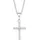 s.Oliver Kette mit Kreuz Anhänger 925er Silber