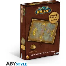 ABYstyle World of Warcraft - Puzzle 1000 pièces - Carte d'Azeroth