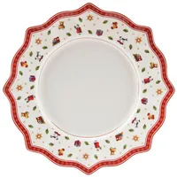 Villeroy & Boch Toy's Delight Speiseteller 29 cm weiß/rot