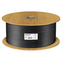 PremiumX Premium X CAT 7 Outdoor Netzwerkkabel 500m – 10 Gbit/s Erdkabel Datenkabel Ethernetkabel LAN Kabel für Außen S/FTP AWG23/1 Verlegekabel - reines