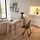 SKRAUT HOME Ausziehtisch 262 x 73 x 90 cm weiß/zementgrau