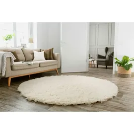 TEPGO Flokati-Teppich 190 x 290 cm Natur