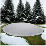 Evolution Aufblasbare Poolabdeckung Rund grau 300 cm