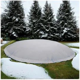 Evolution Aufblasbare Poolabdeckung Rund grau 300 cm