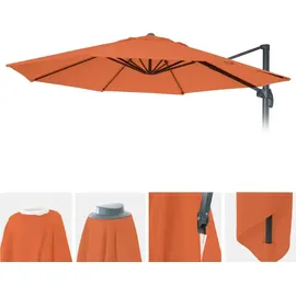 MCW Schirmbezug A96 Polyester Ø 3 m Terracotta