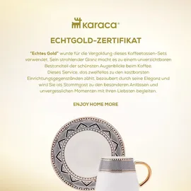 KARACA Espressotasse 0,1 l Weiß 6 St.