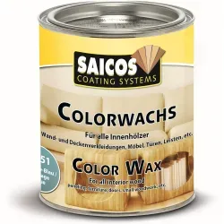 SAICOS Colorwachs, Holzwachs, vintageblau 3051300 , 750 ml - Dose