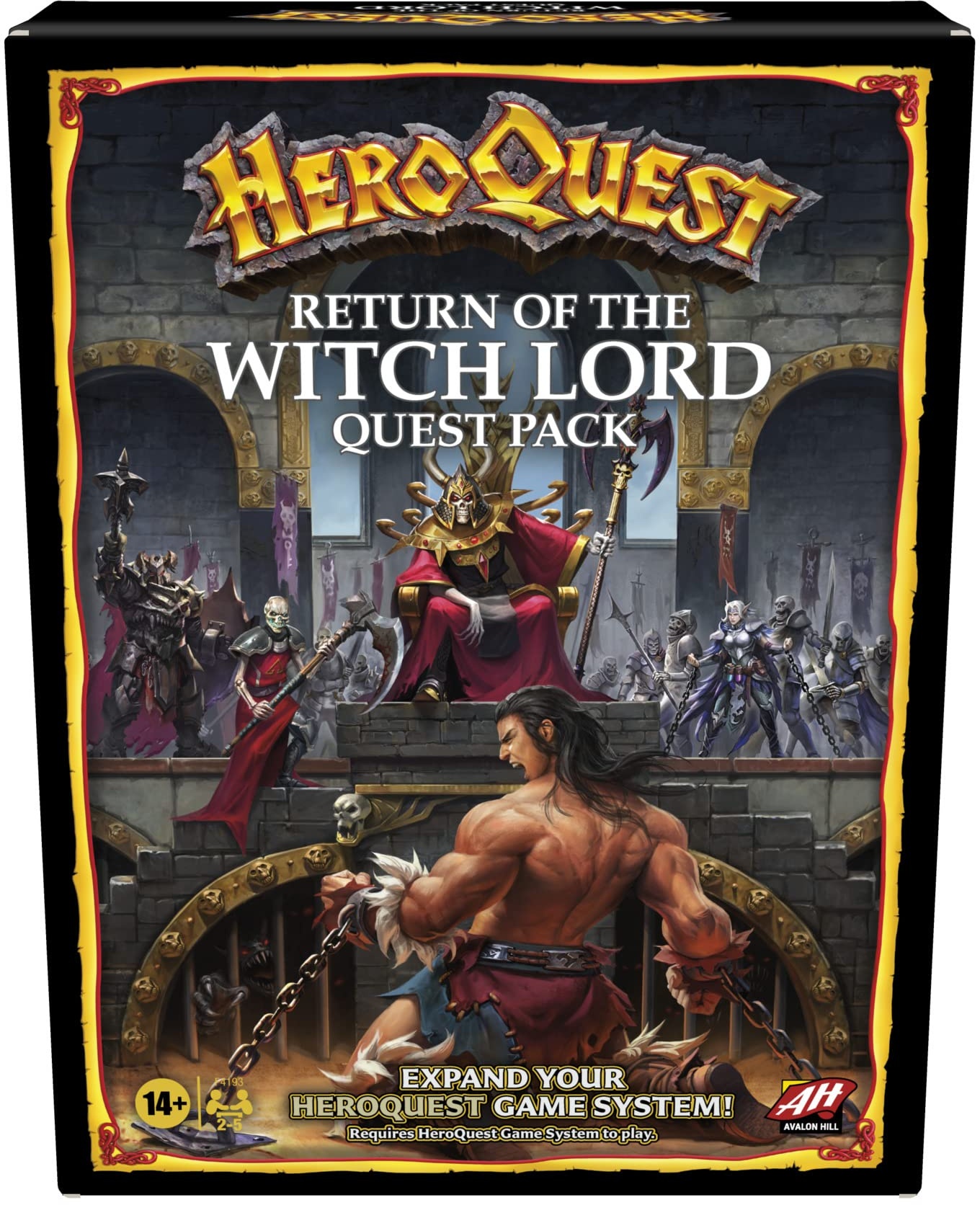 Avalon Hill/Wizards HAS4193U - HeroQuest: Return of the Witch Lord [Expansion] (englisch)