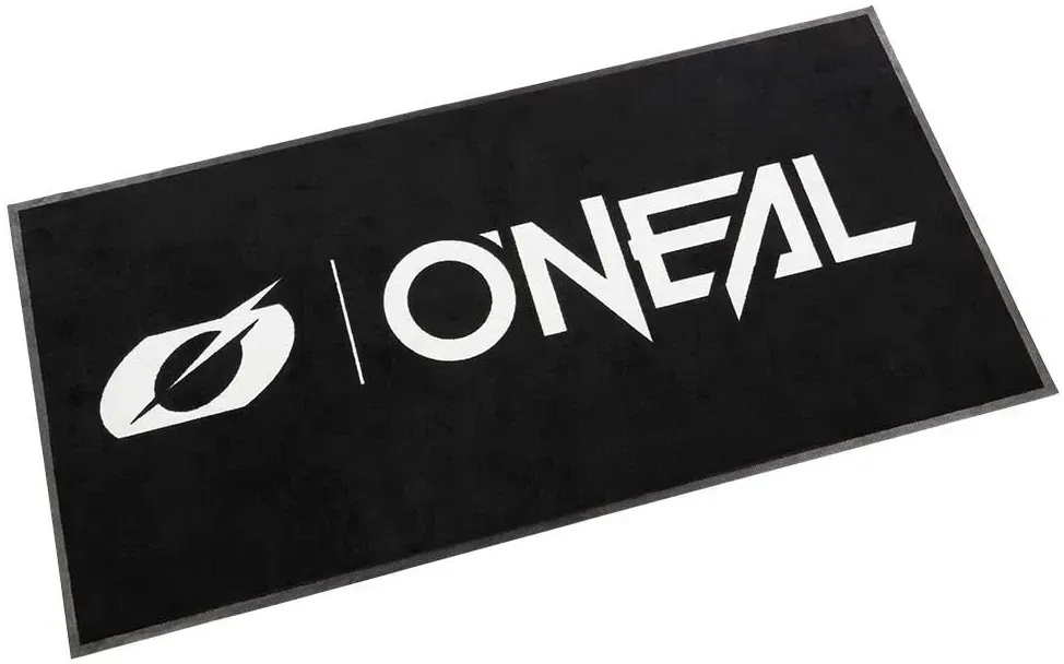 Oneal Fußmatte - Black / White - 100 x 200 cm