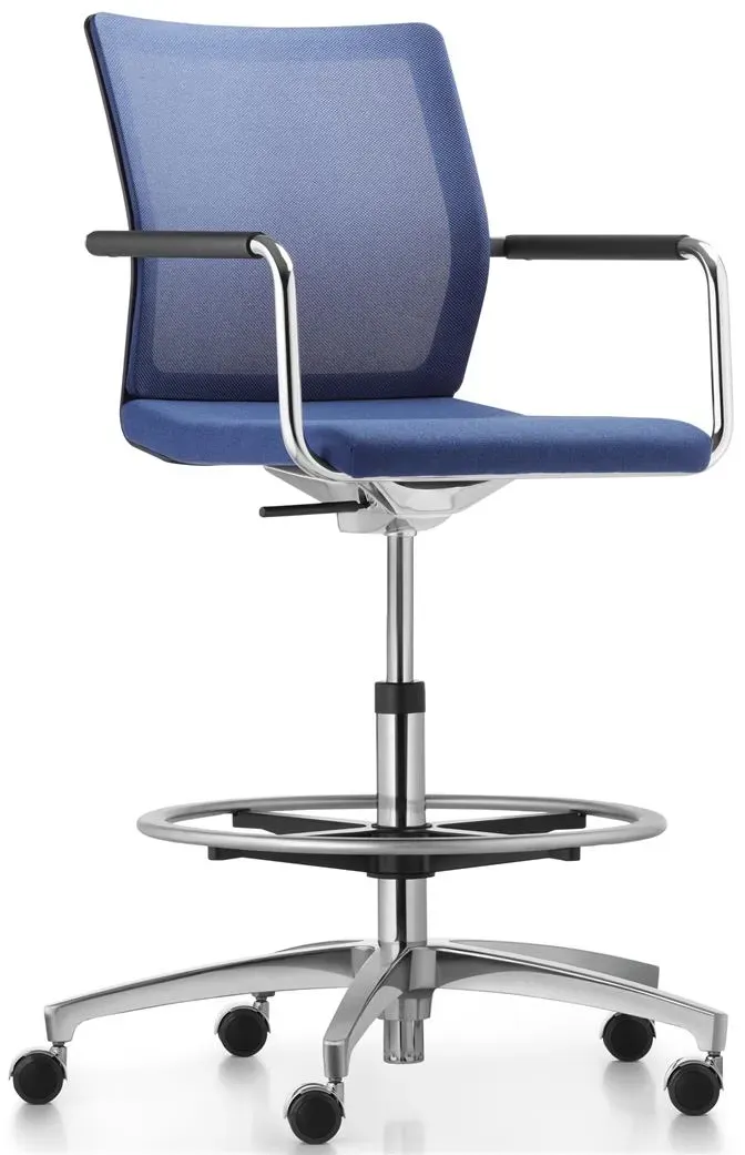Dauphin Stilo 6807 CFR Mesh Style Counter-Drehstuhl frei konfigurierbar