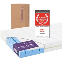 Träumeland Kindermatratze Schlummerland Air, Größe: 90x200 | Matratze für Kinder - Oeko-TEX Zertifiziert - wendbar & atmungsaktiv - Allergiker geeignet | Made in Austria