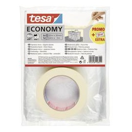 Tesa Economy 55421-00000-05 Malerabdeckband Weiß 1 Set